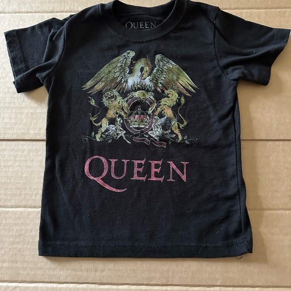 Queen Band T Shirt Black Child Size 3T - Picture 1 of 3